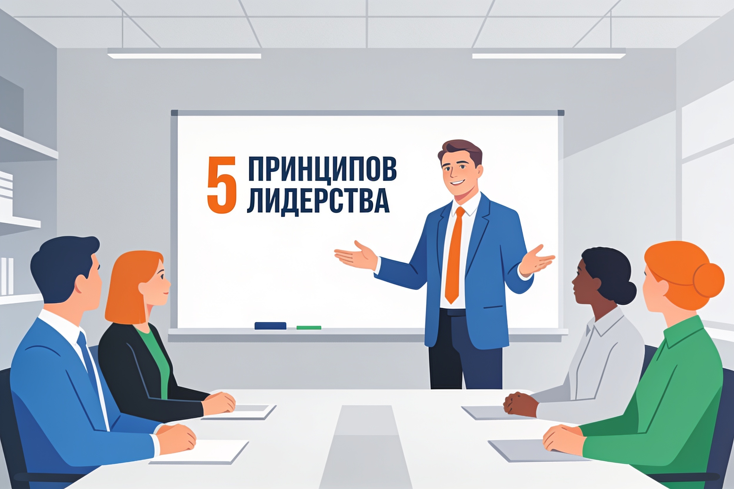 5 принципов, которые превращают руководителя в лидера