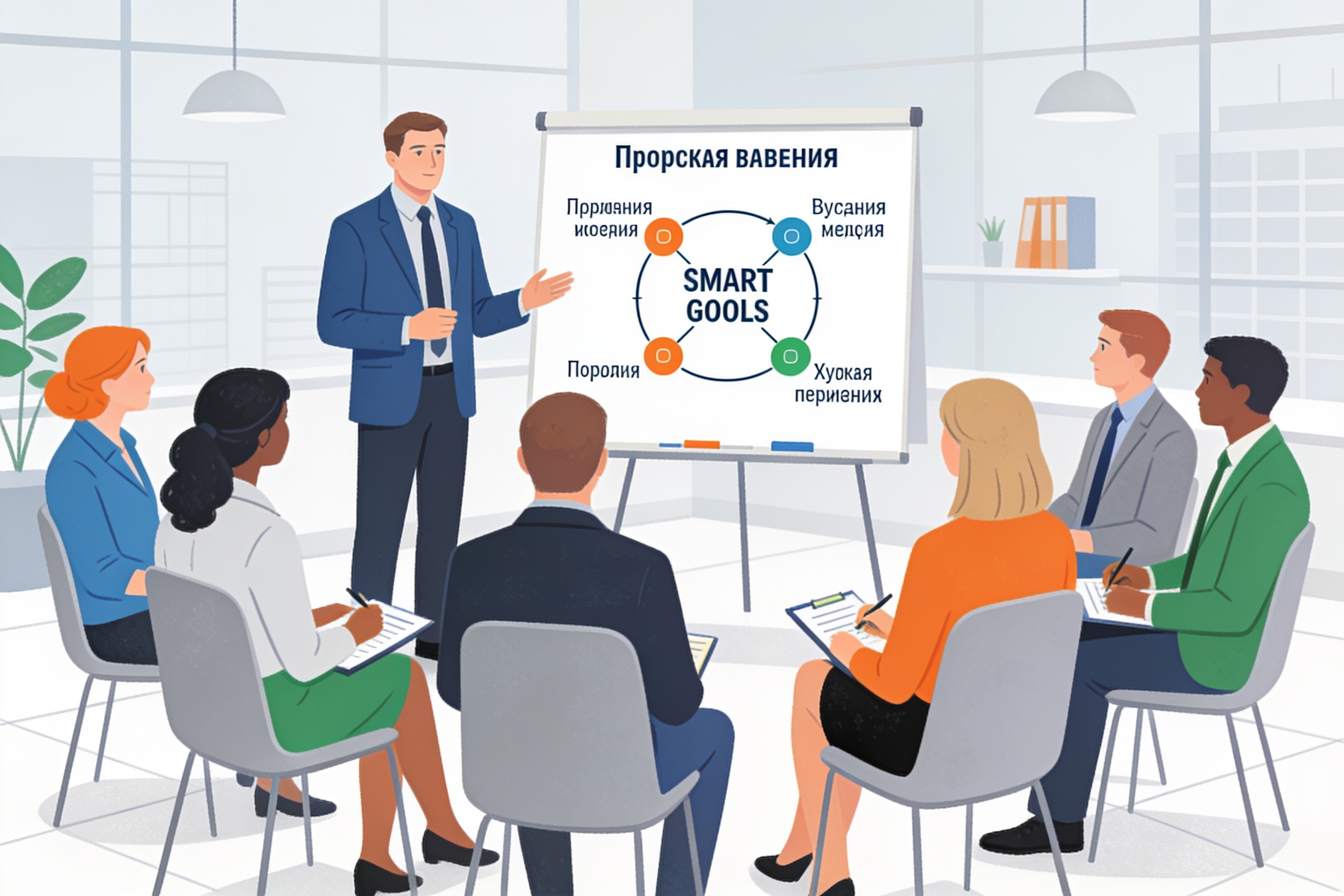 Корпоративный тренинг по постановке бизнес-целей для сотрудников
