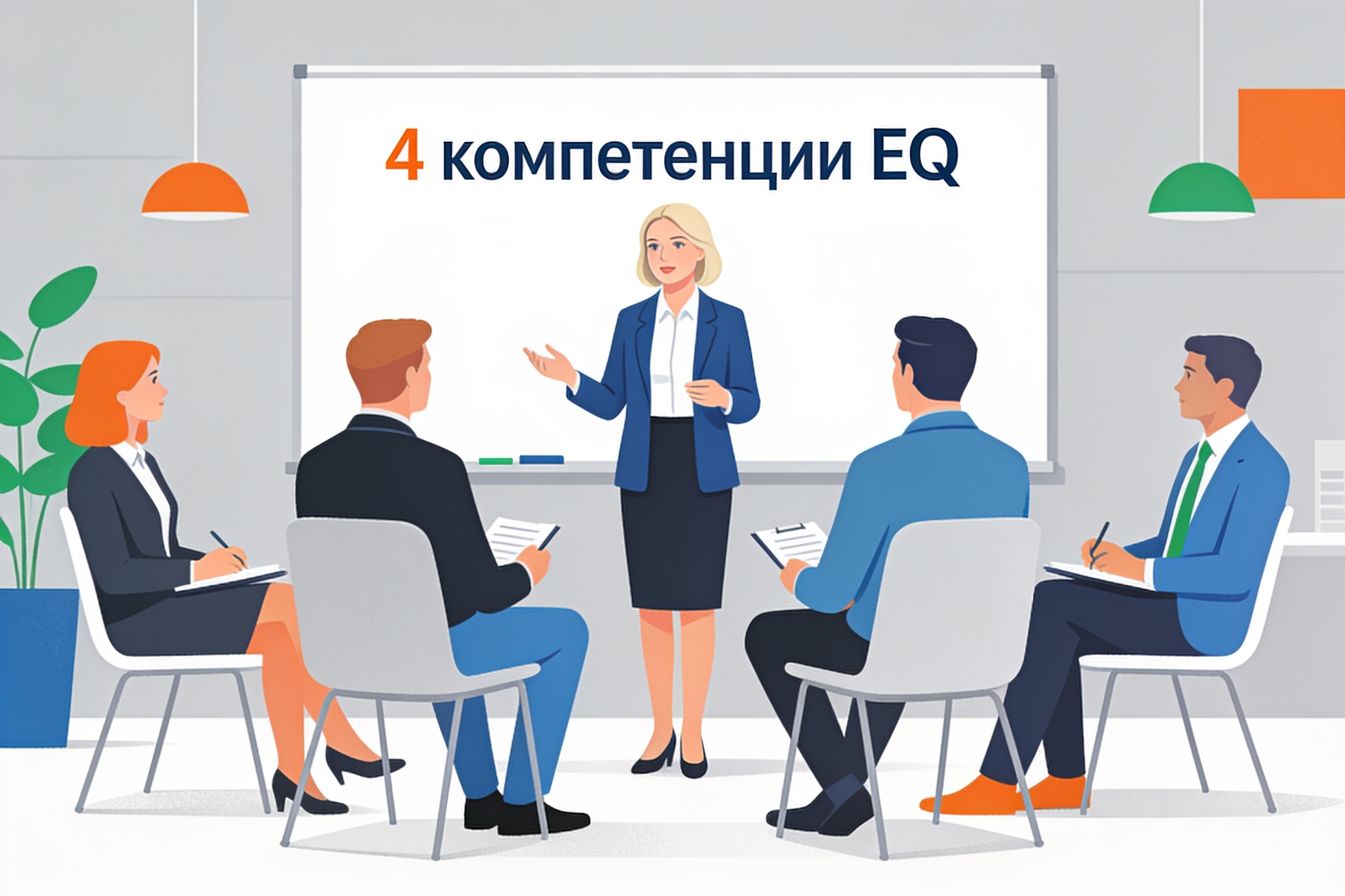 Тренинг по развитию эмоционального интеллекта для руководителей в российском офисе