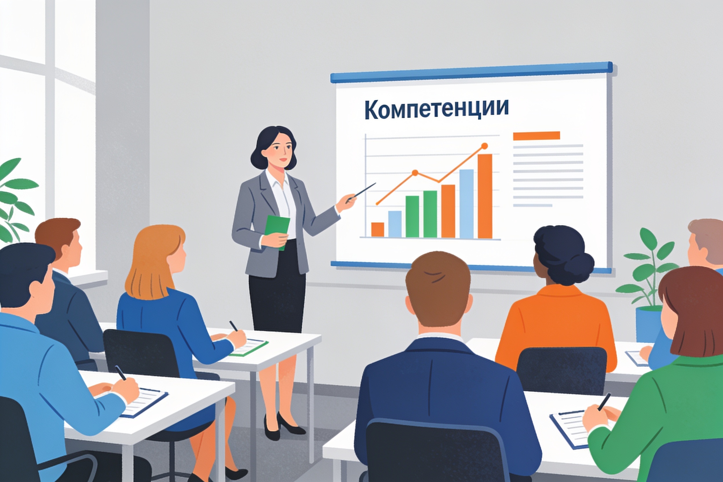 Презентация о развитии лидерских компетенций в связке с ИИ