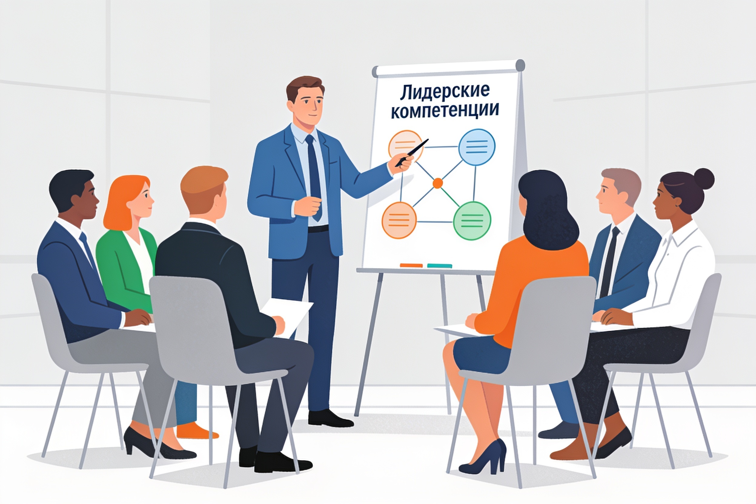 Тренинг по лидерским компетенциям в российской компании