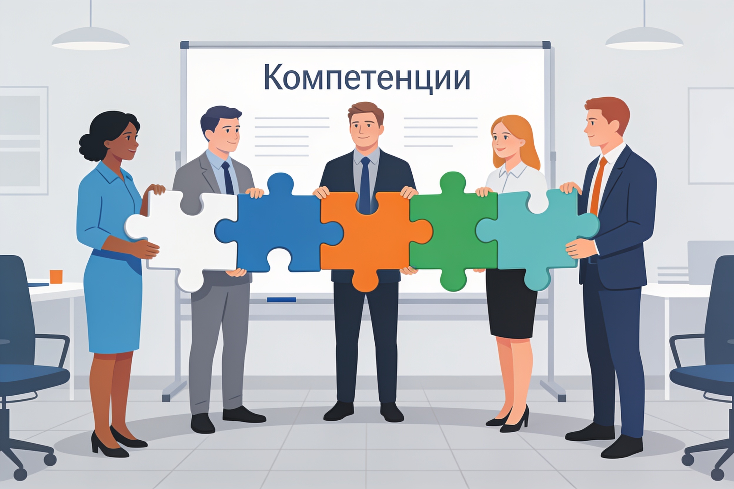 Команда как мозаика комплементарных навыков и ролей.