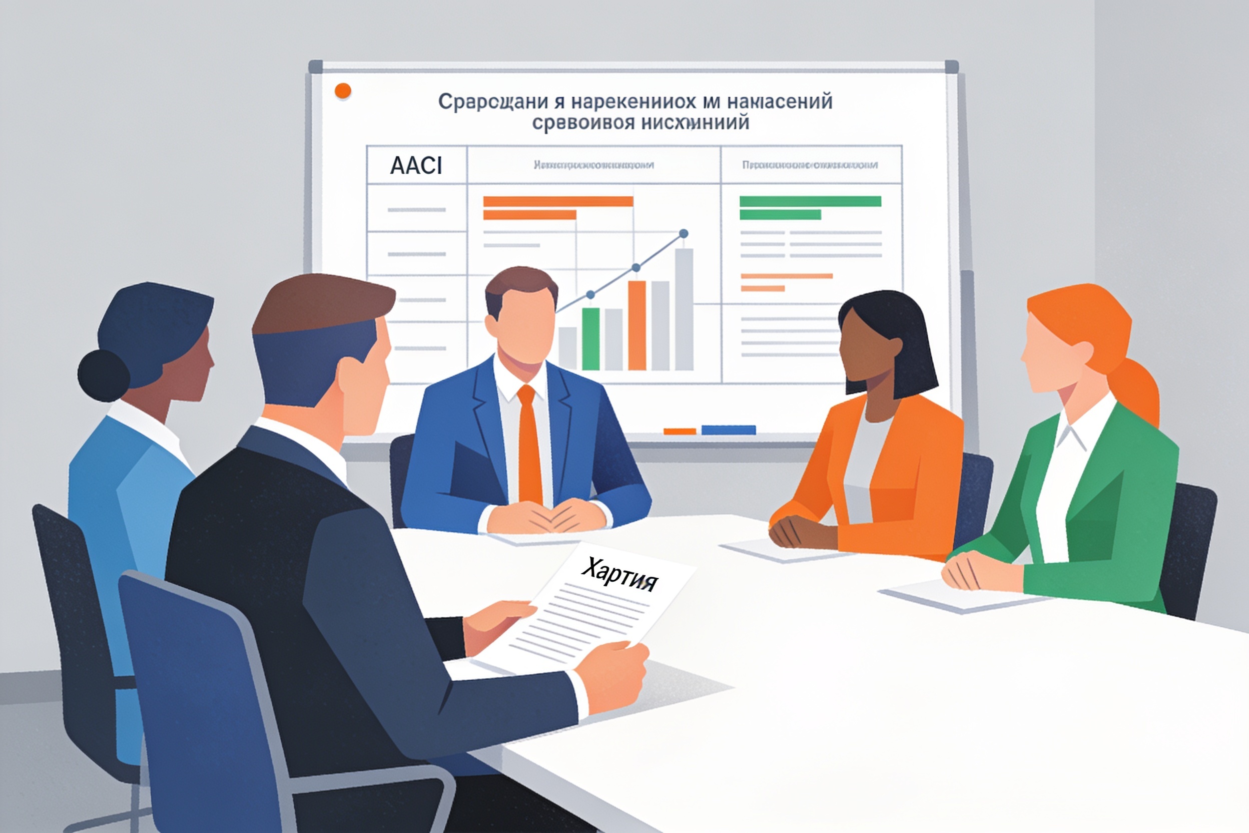 Разработка хартии команды и правил взаимодействия.