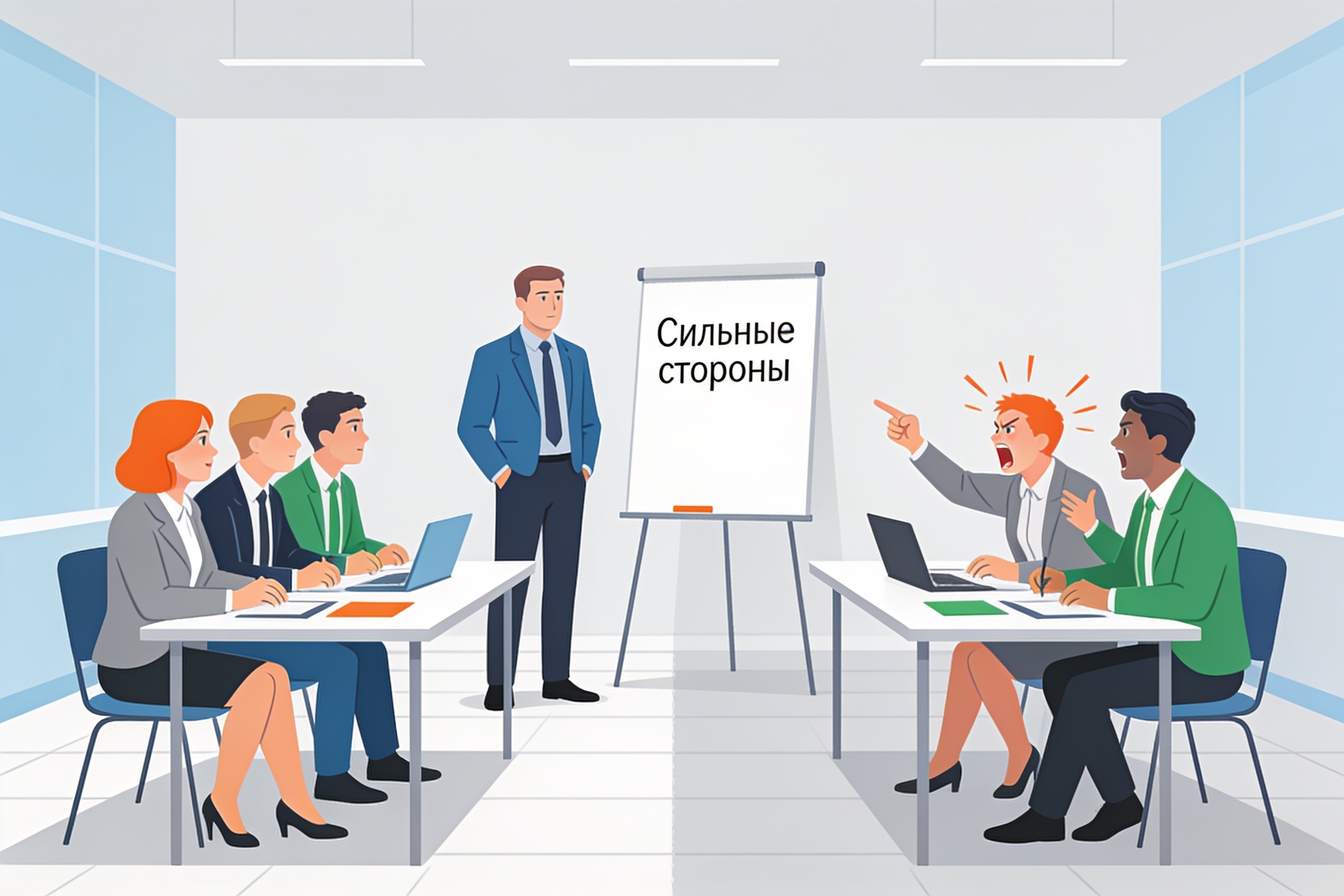 Тренинг по разнообразию: столкновение разных стилей работы в командах