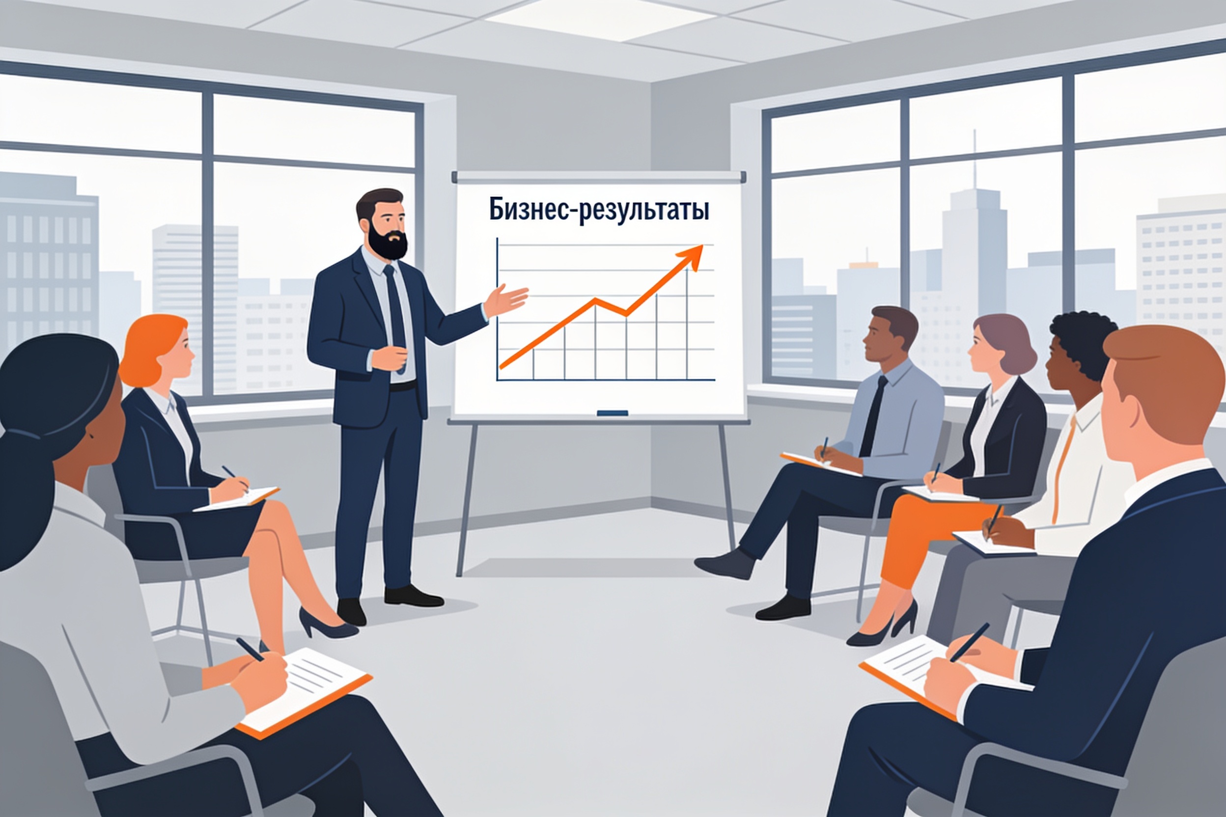 Тренинг по развитию лидерских компетенций с фокусом на бизнес-результаты