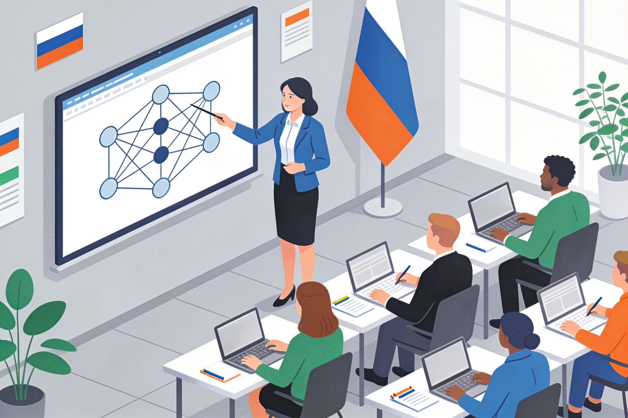 Тренинг по искусственному интеллекту в российской компании
