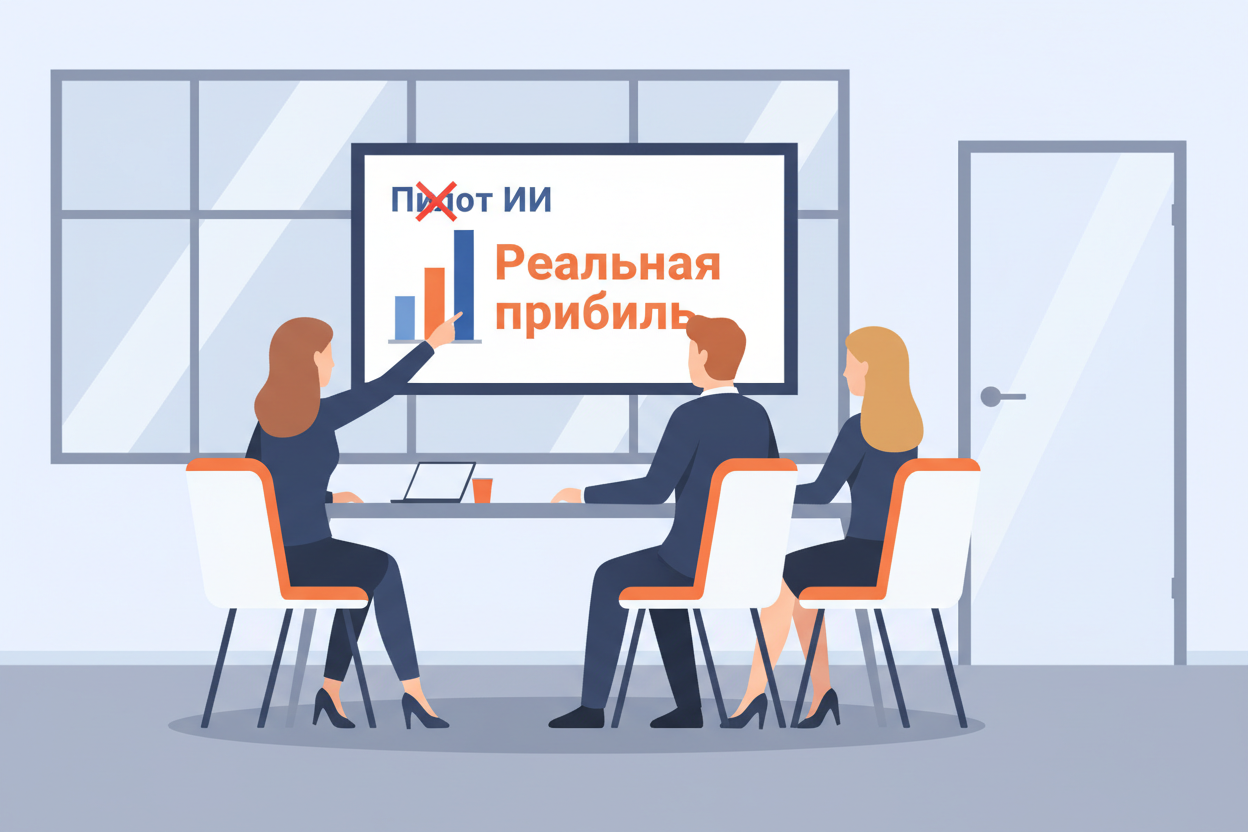 Когда ИИ-пилоты взлетели: как бизнесу перейти к реальной отдаче