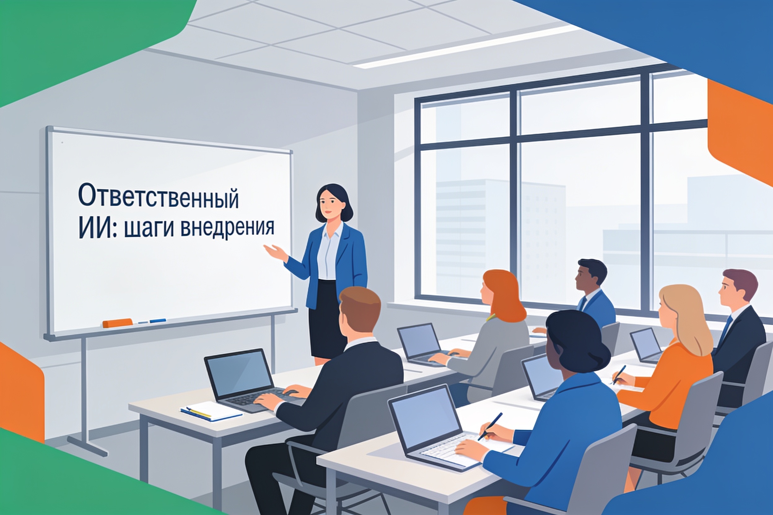 Тренинг по ответственному ИИ: сотрудники изучают этические алгоритмы