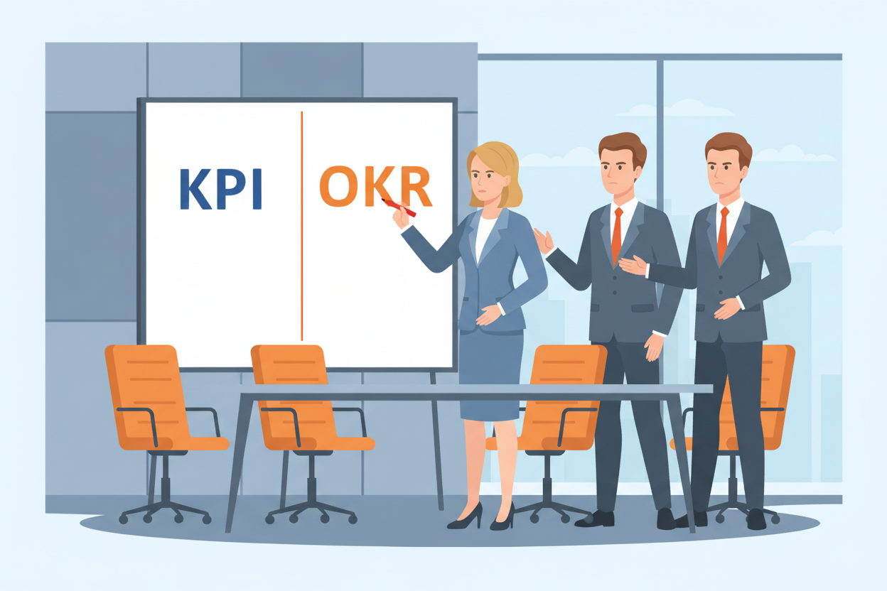 OKR против KPI: почему ваши «цели» не работают и что с этим делать