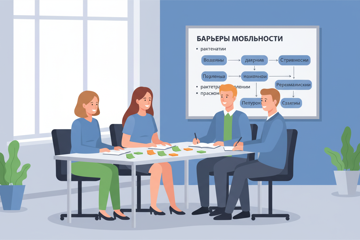 Команда анализирует факторы удержания персонала