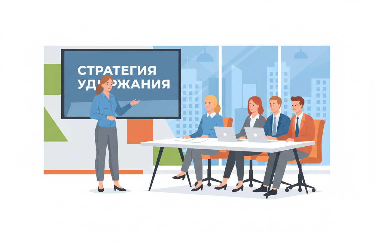 Презентация стратегии удержания персонала