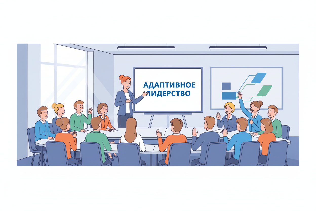 Тренинг по адаптивному лидерству в российском офисе