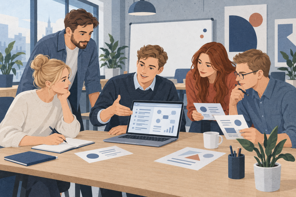 Сотрудники осваивают ИИ сами. Что делать работодателю? 23 ai skills team learning cover
