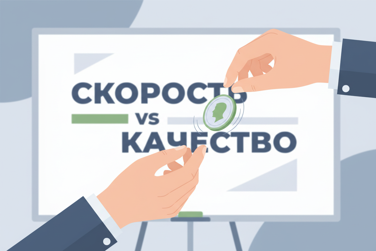 Монетный тест как инструмент принятия управленческого решения