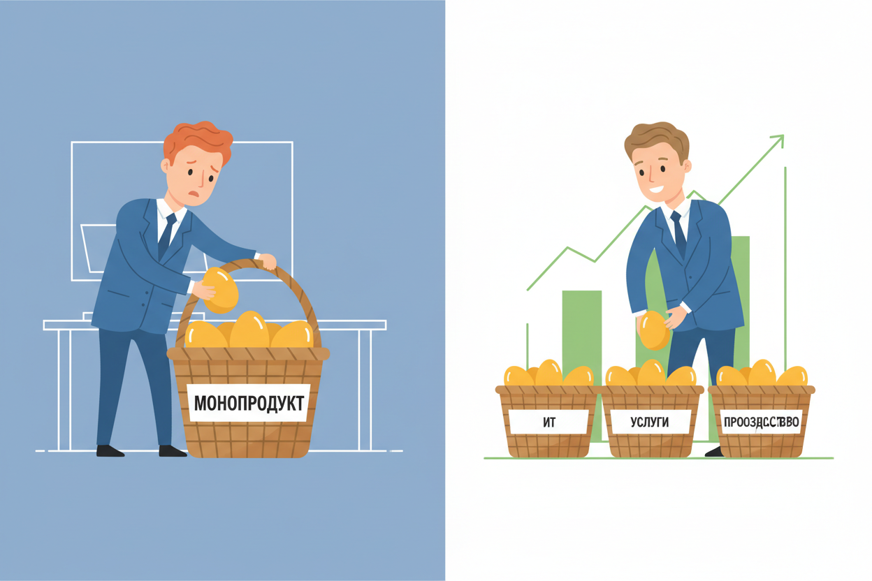 Диверсификация бизнеса: от монопродукта к портфелю направлений