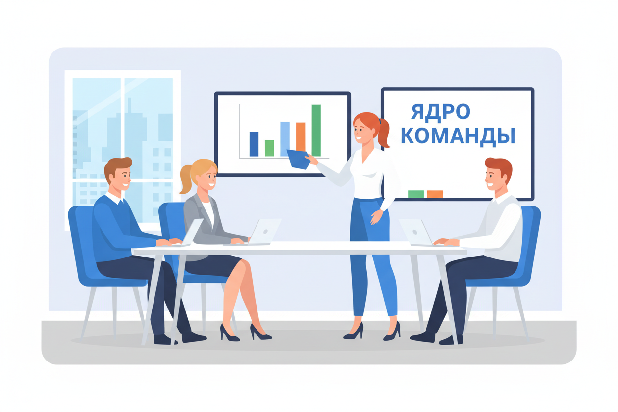 Команда определяет человеческое ядро бизнеса