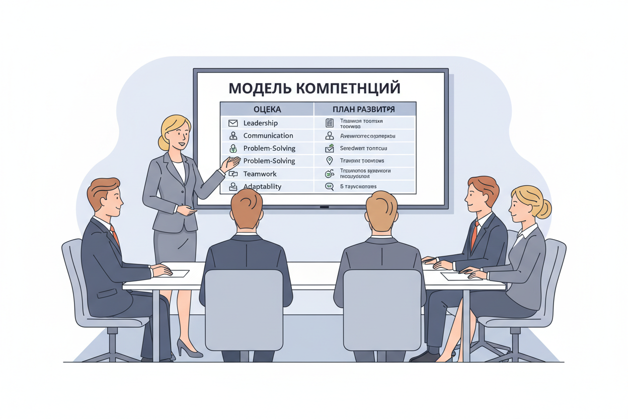 HRD представляет модель компетенций и план обучения руководителям