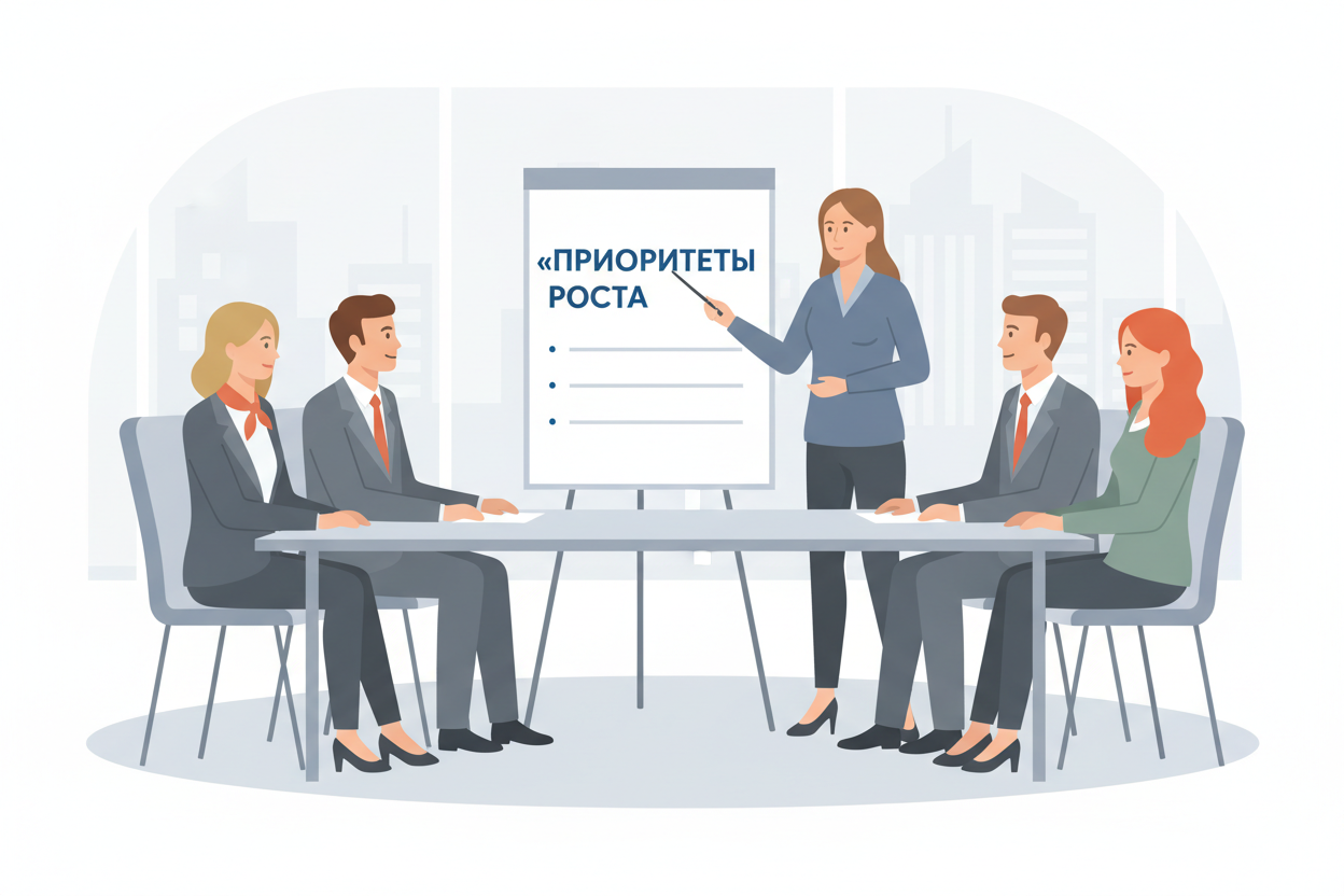 Фасилитационная сессия с командой руководителей