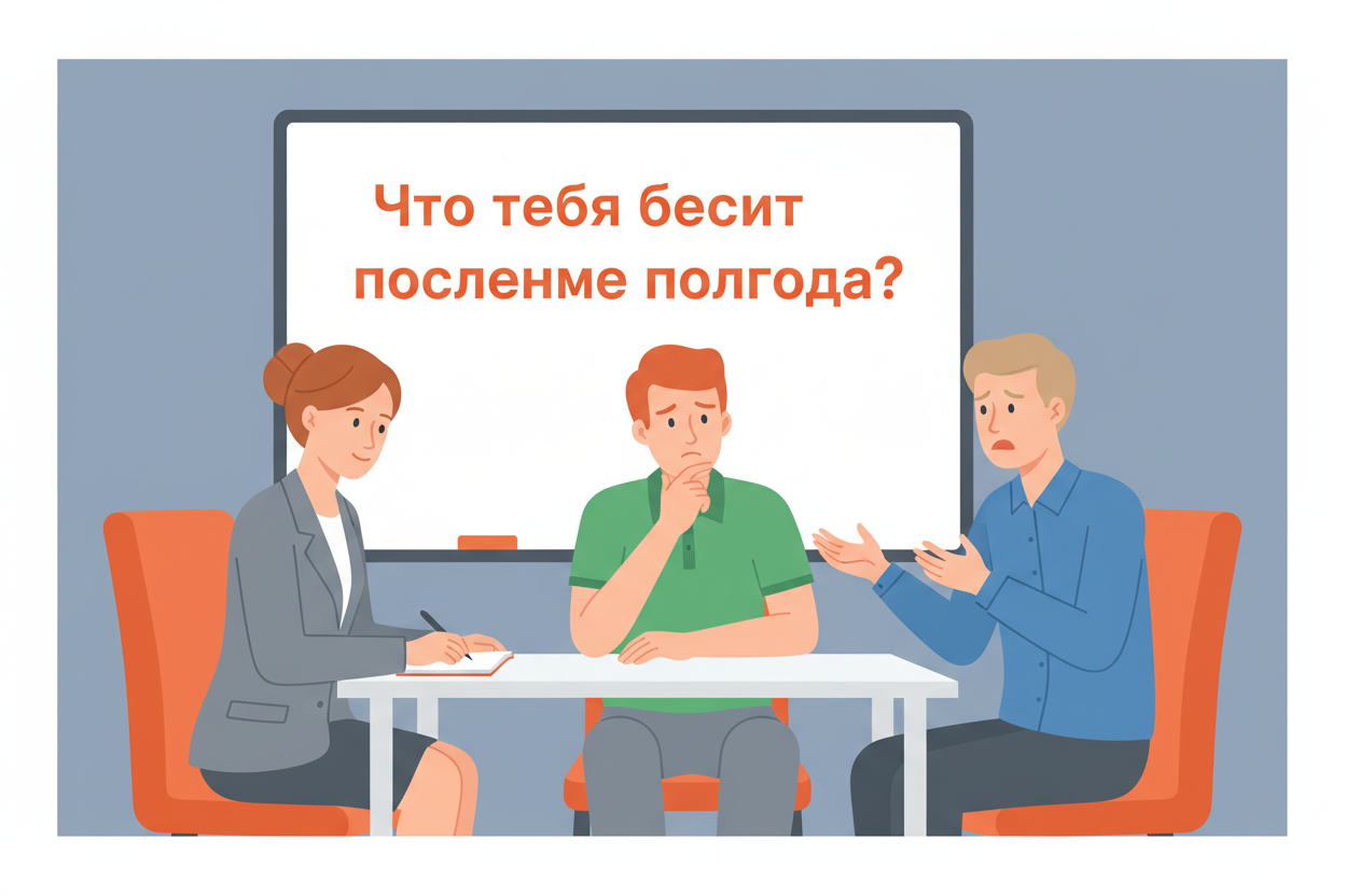 Честный разговор HR-директора с руководителем при модераторе