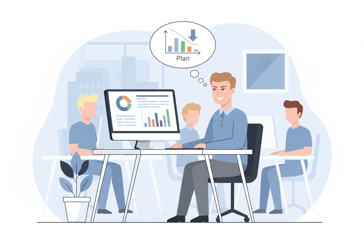 Сотрудник манипулирует показателями KPI