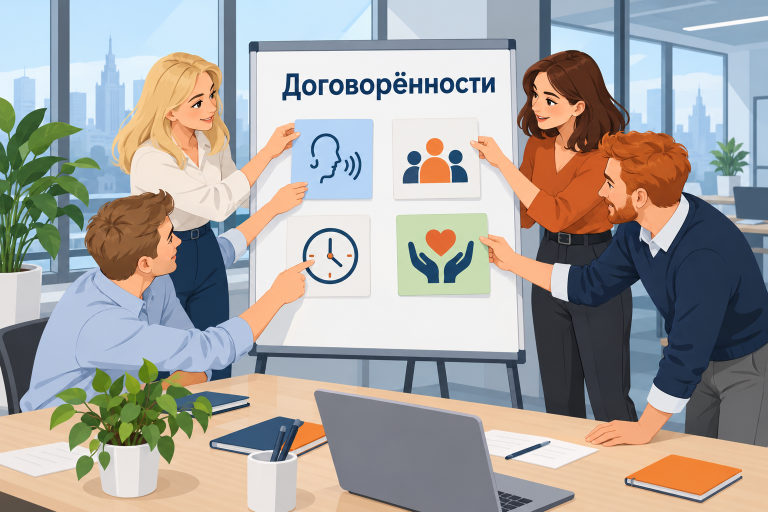 Руководители согласуют общие правила управления командой